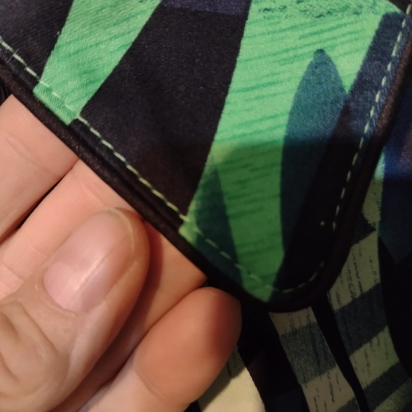 Erin London size L fabulous tropical blazer green 💚 and Blue & Black - Picture 9 of 10